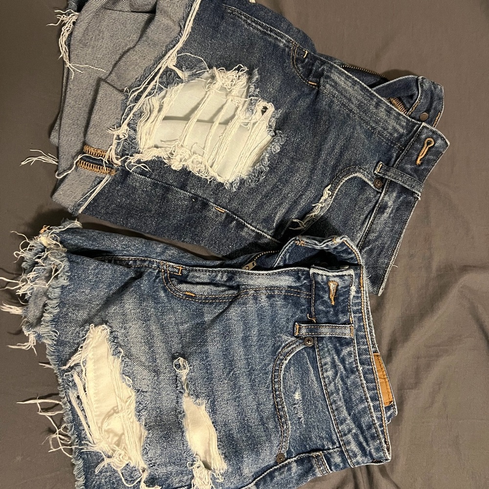 American Eagle Outfitters Blue Jean Shorts